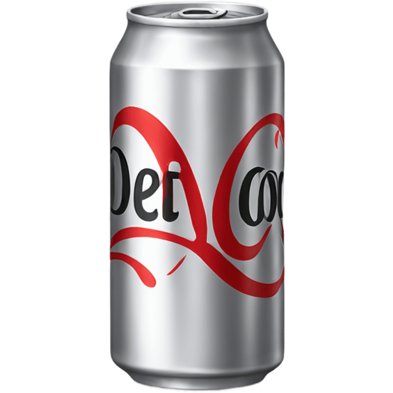 Can of Diet Coke English  emoji