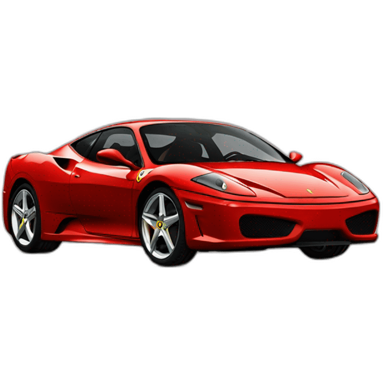 Red Ferrari F430 emoji