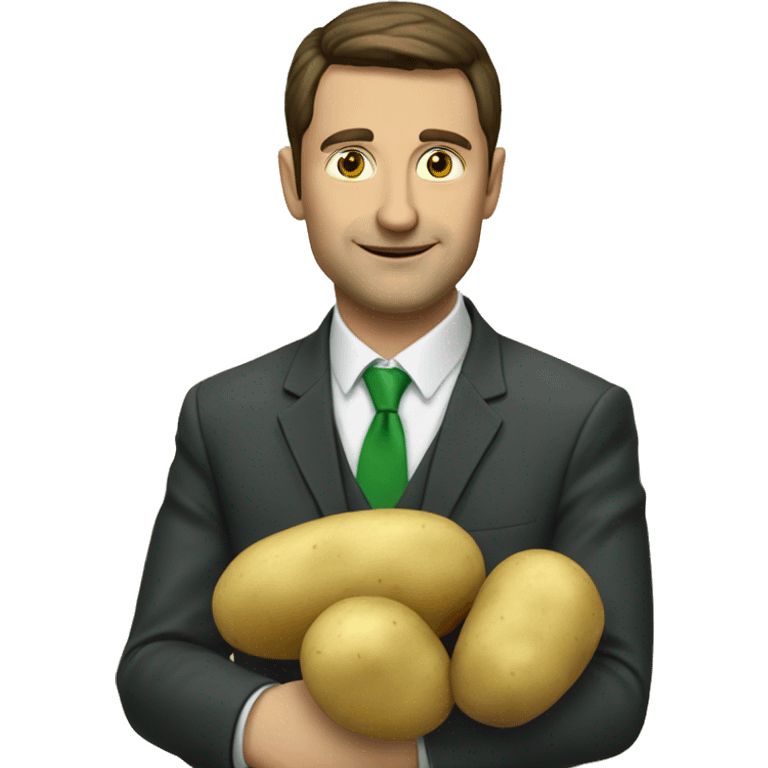 Zelenskiy and Potato  emoji