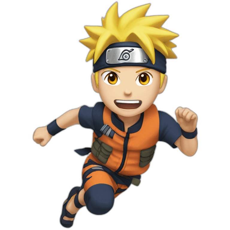 Naruto run emoji