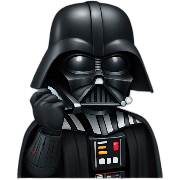 darth vader on the phone emoji