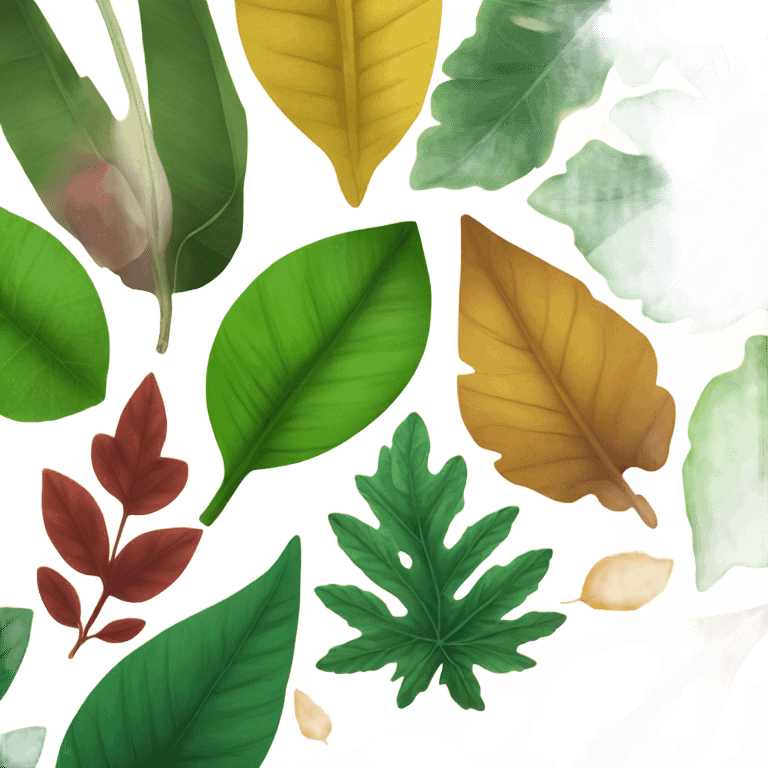 Leaves emoji