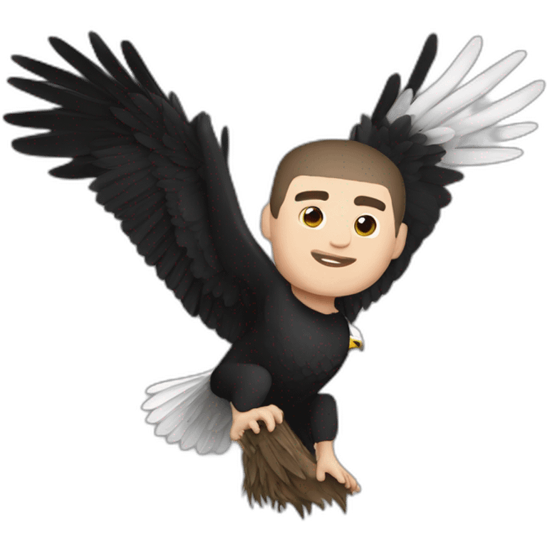 Khabib nurmagomedov with eagle emoji