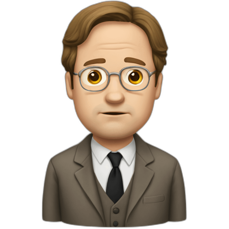 dwight schrute from the office emoji