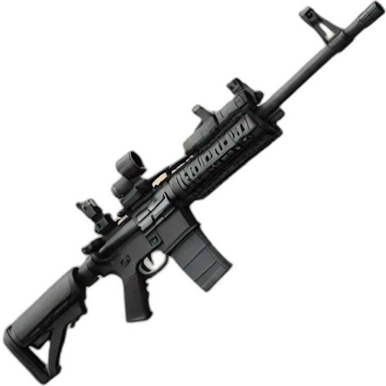 M4 with scope emoji