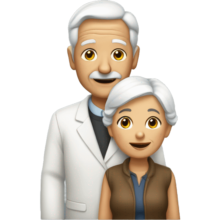 pareja de ancianos emoji