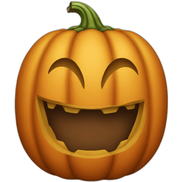 natural pumpkin emoji