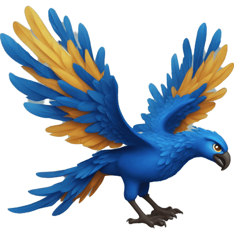 Blue Phoenix  emoji