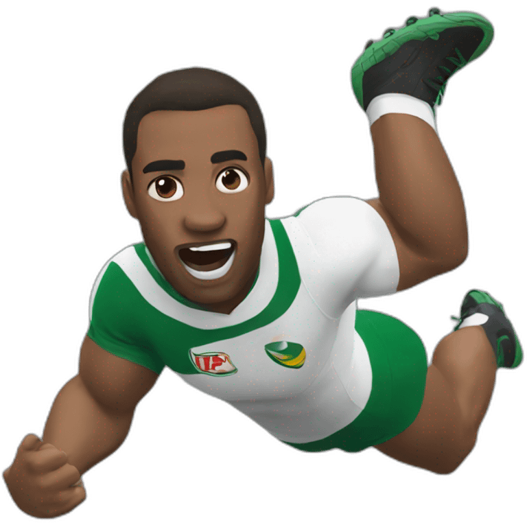 Rugby try emoji