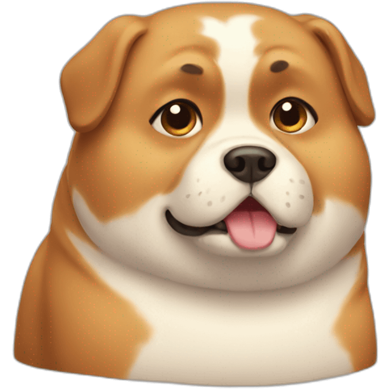 Dog fat emoji