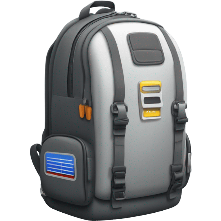 Backpack with jets emoji