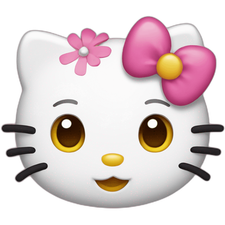 Hello kitty emoji