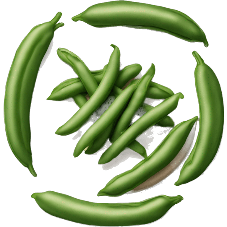 Green beans in air fryer  emoji