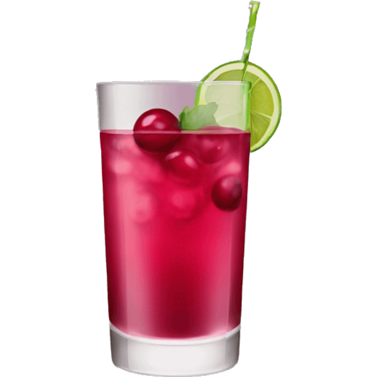 cranberry vodka drinks  emoji