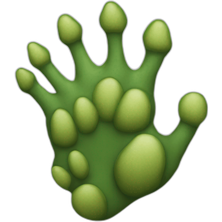 Dinosaur paw emoji