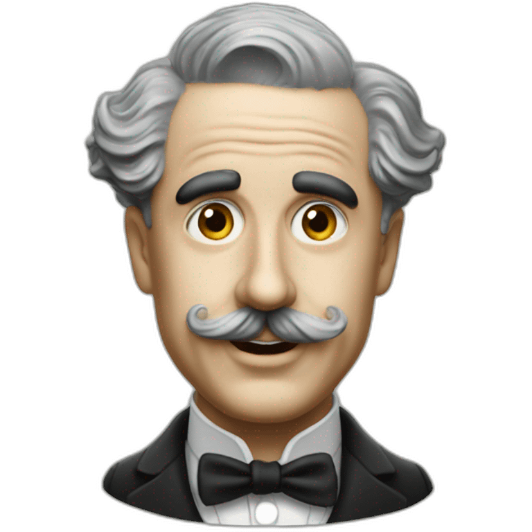 Charlie Chaplin without helemt emoji