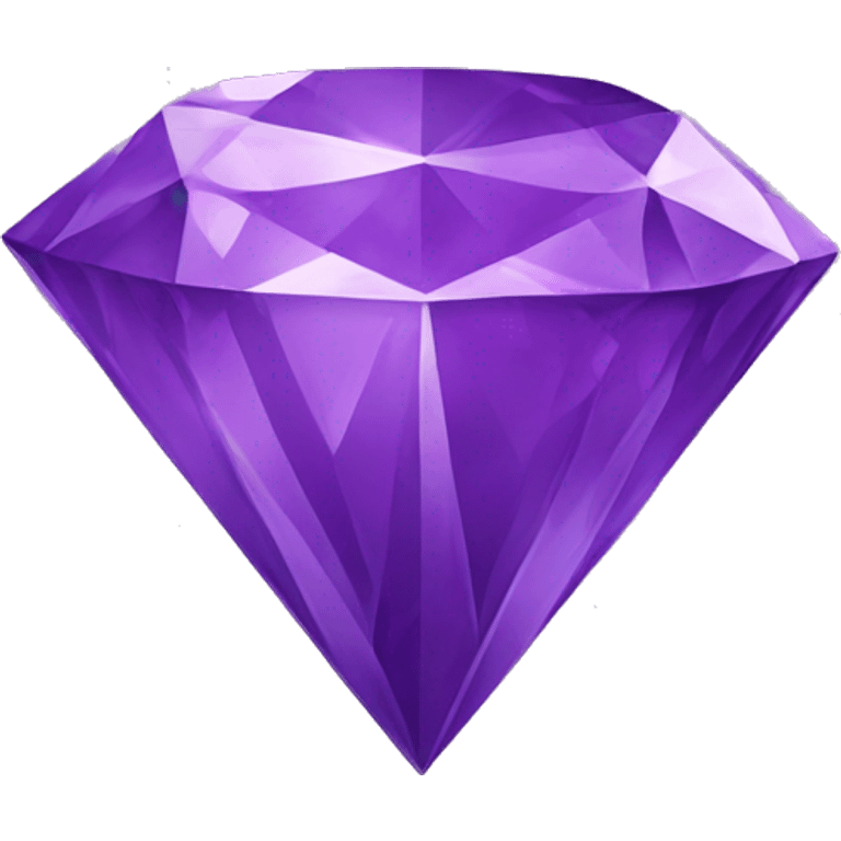 purple diamond emoji