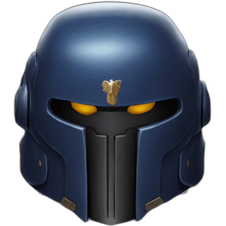 Raven guard, astartes, 40k, helmet emoji