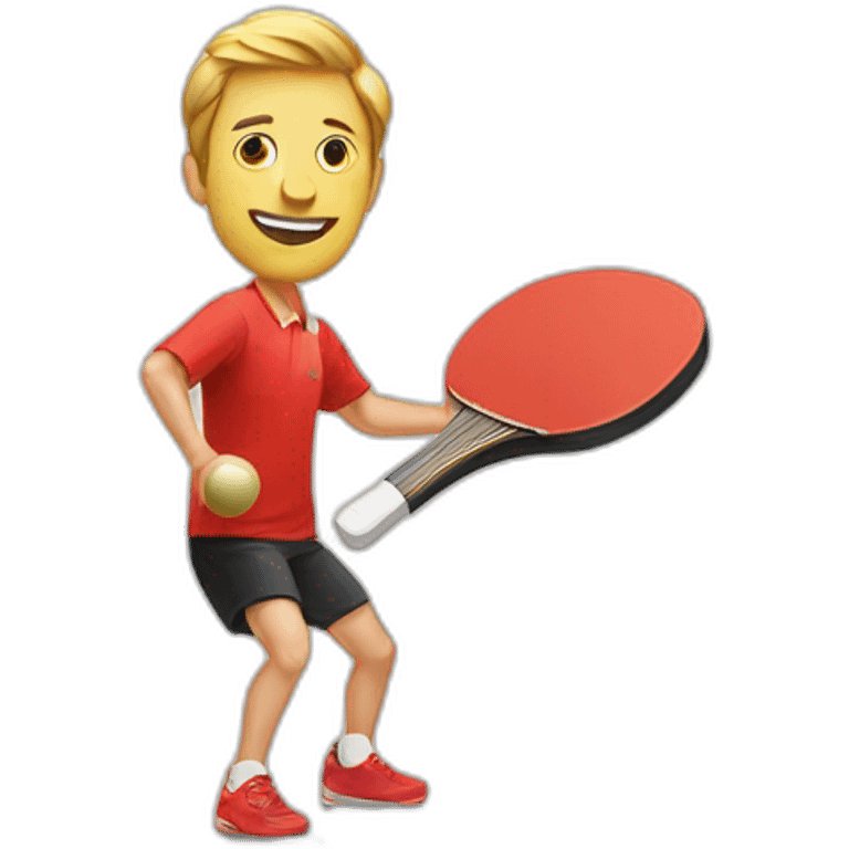 gambling on table tennis emoji