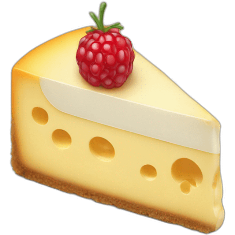 Cheese cake emoji