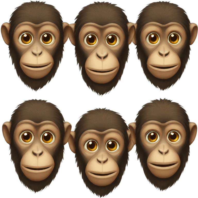 monkeys emoji