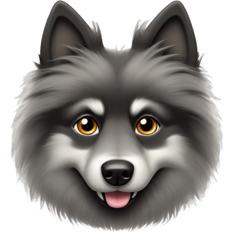 Keeshond emoji