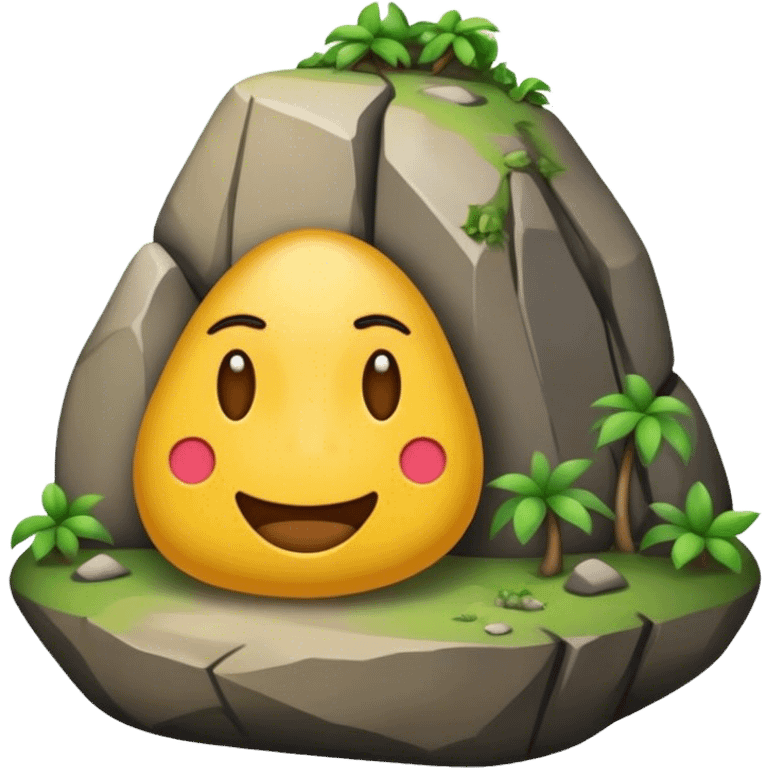 Guatapé Rock Emoji emoji