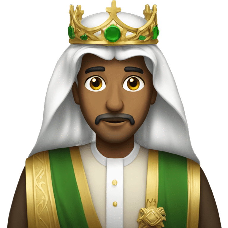 King of Saudi Arabia  emoji