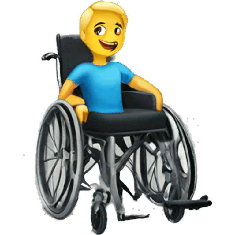 wheelchair 100m emoji