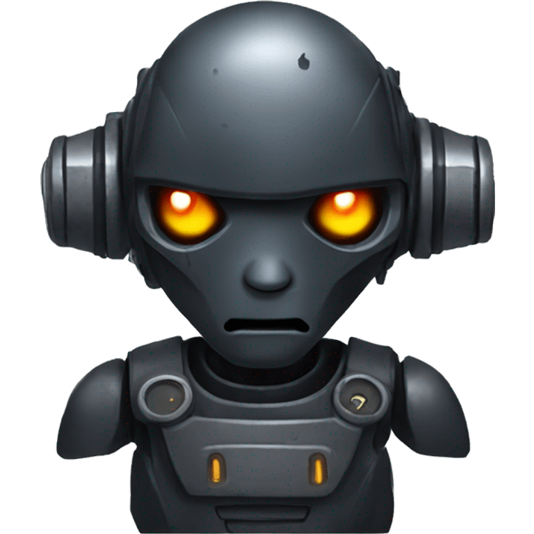 dark robot war emoji