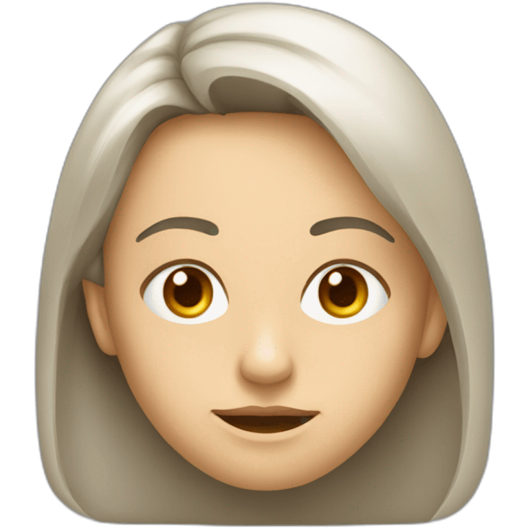 cara redonda con ojos medianos emoji