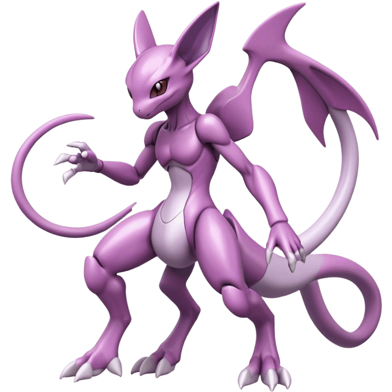  Cool Edgy Shiny Futuristic Ethereal Legendary Mewtwo-Digimon-Genesect-Palkia-hybrid full body emoji