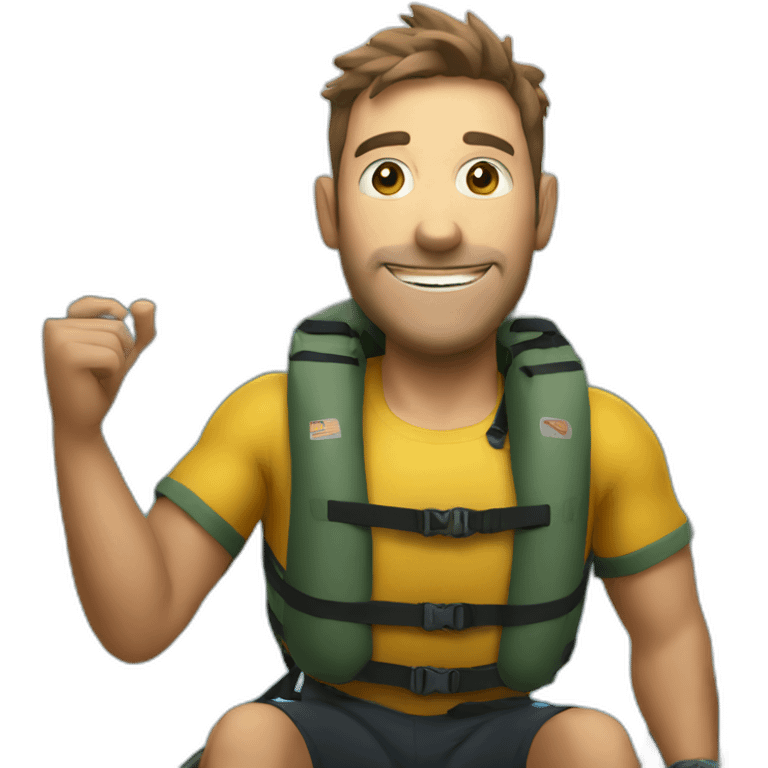 Packraft emoji