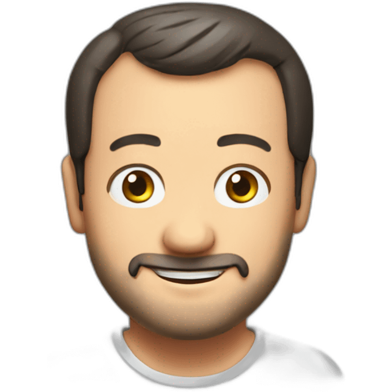 Matteo Salvini smiling emoji