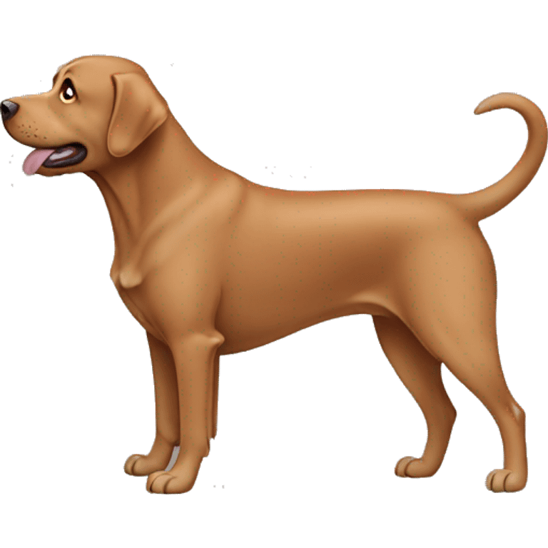 Red lab with silver lab  emoji