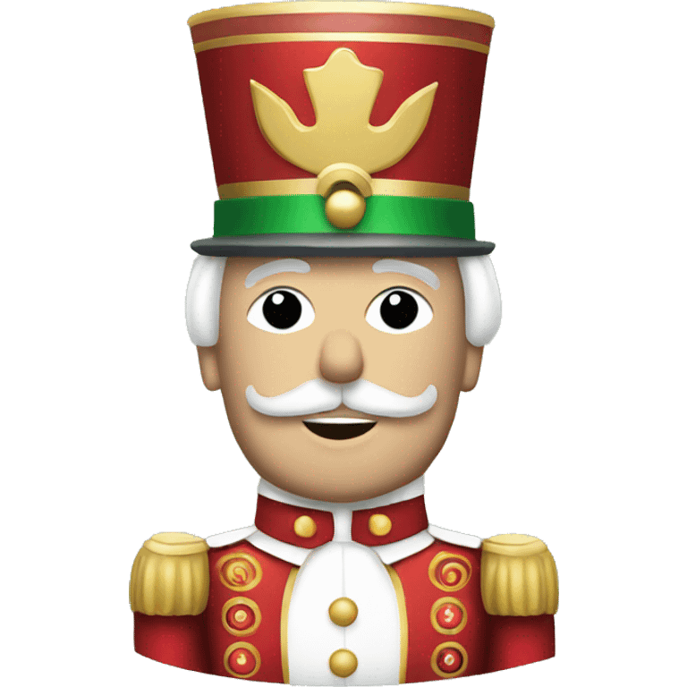 christmas nutcracker emoji