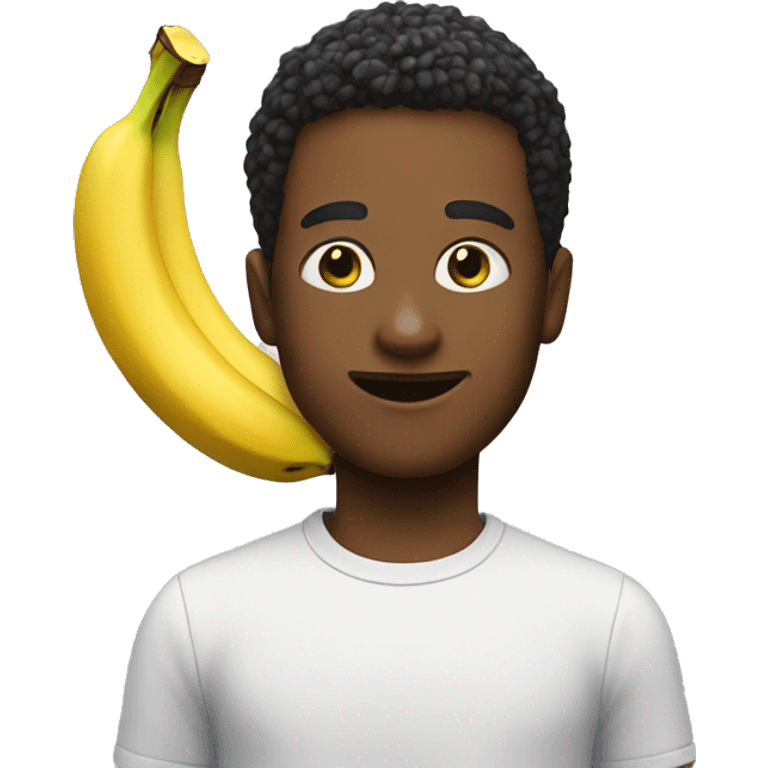 Boy do game à vidéos games too a banana emoji