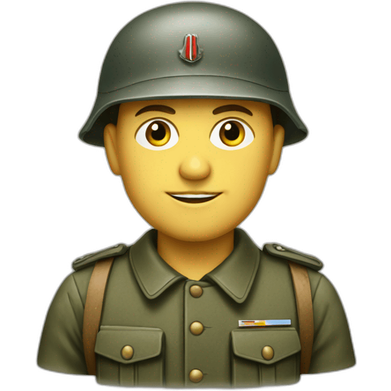 German soldier from 1939 emoji