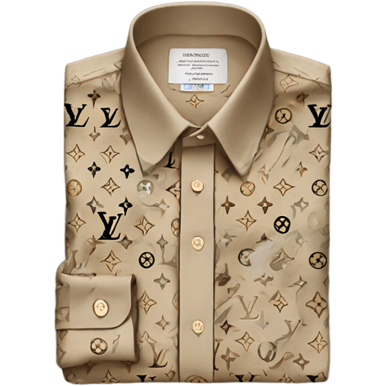 Louis Vuitton shirt emoji