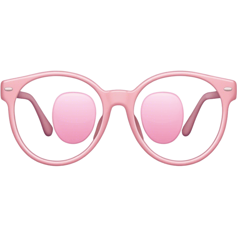 light pink glasses emoji