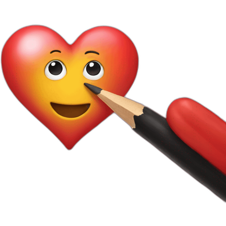 3D Love emoji