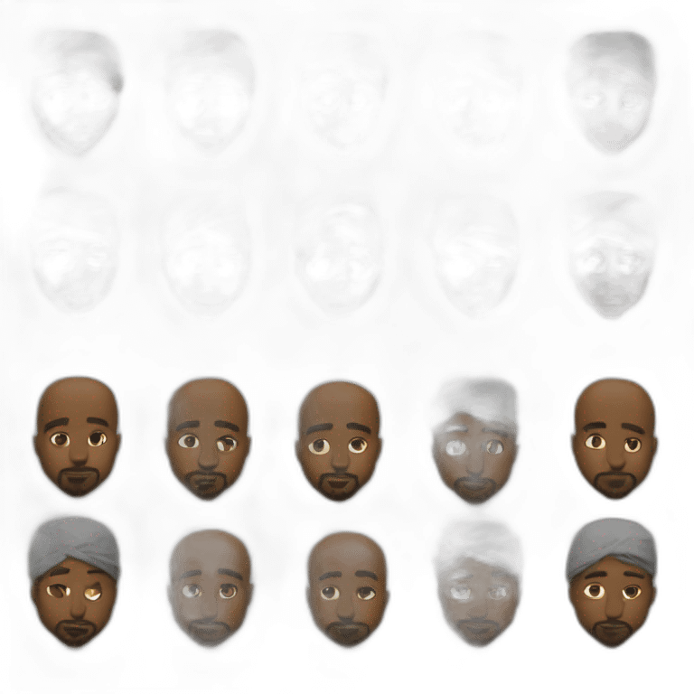 Tupac Shakur emoji