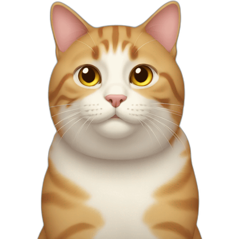 cat fat emoji