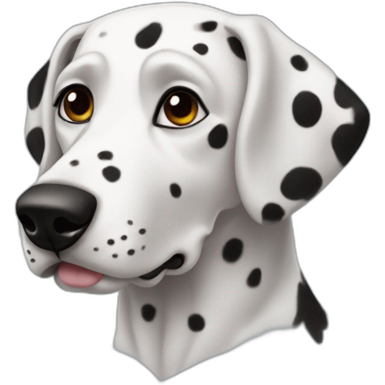 Dylan Dalmatian emoji