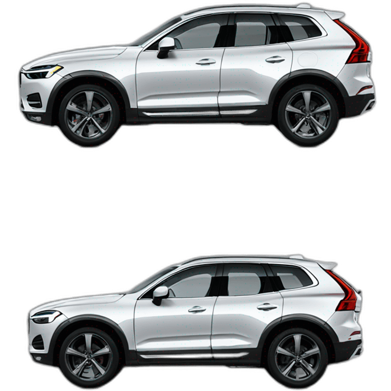 Black volvo xc60 emoji