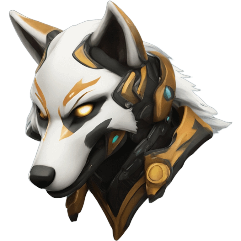 Warframe inspired wolves emoji