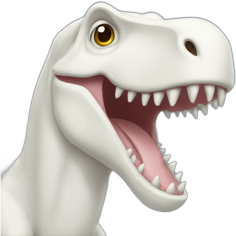 white dinosaur emoji