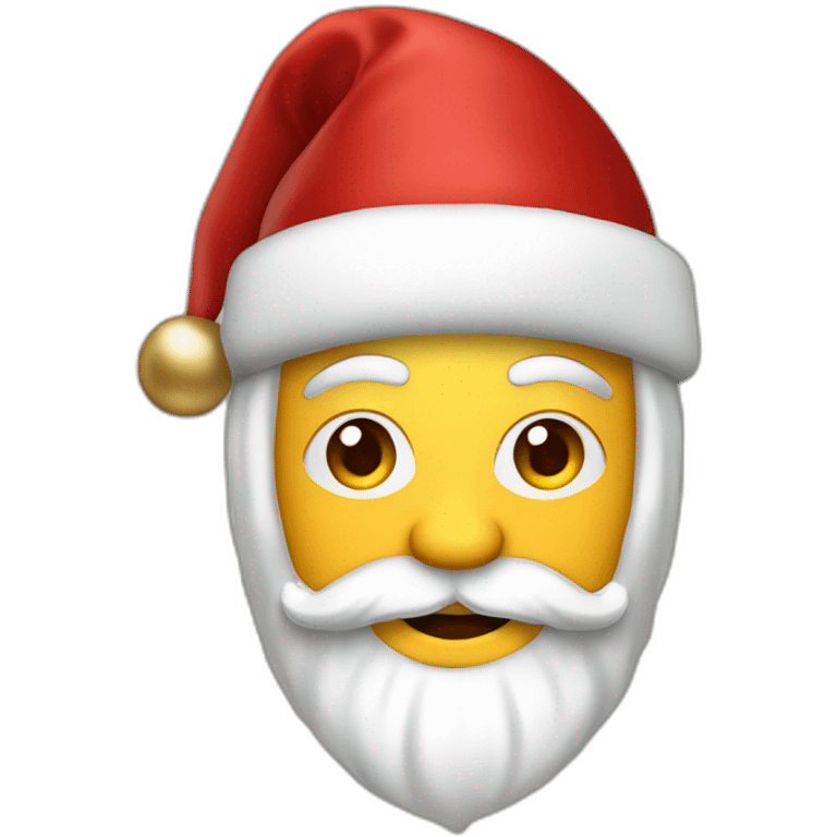 Kerst man met sinterklaas meiter emoji