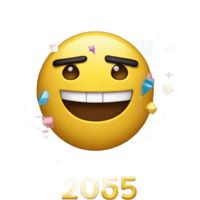 2025 new year emoji