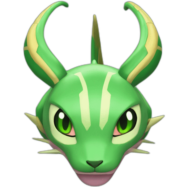 Mew Two Rayquaza hybrid emoji